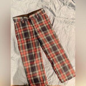 Janie and Jack Boys Plaid Dress Pants